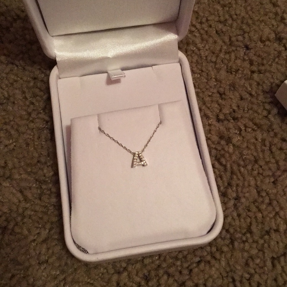 Letter A Shaped Necklace